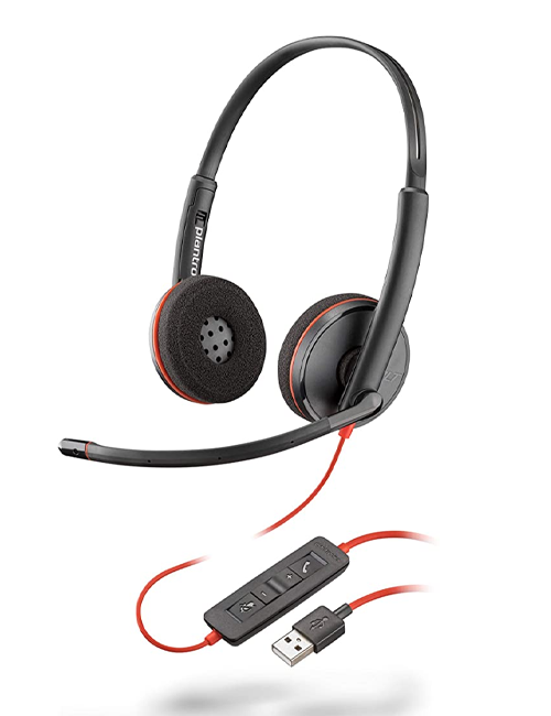 Plantronics-Headset-Blackwire-USB-C3220-209745-101T-com-fio